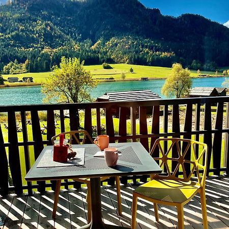 Seehotel & Seeapartments Kaerntnerhof- Direkt Am See! Weissensee Dış mekan fotoğraf