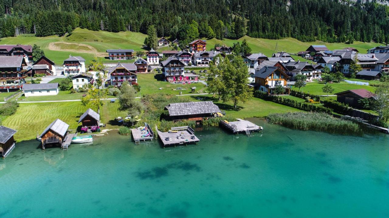 Seehotel & Seeapartments Kaerntnerhof- Direkt Am See! Weissensee Dış mekan fotoğraf