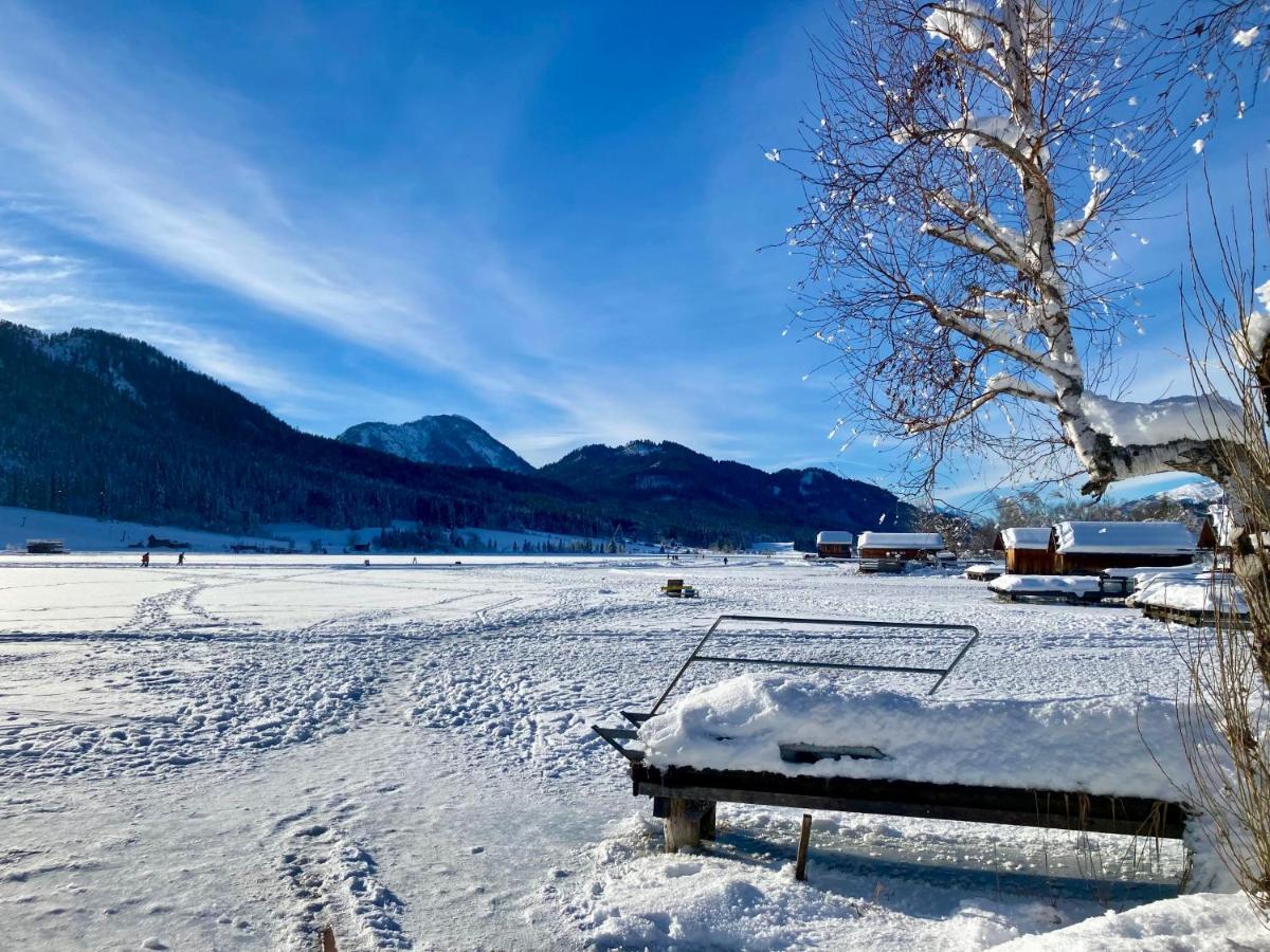 Seehotel & Seeapartments Kaerntnerhof- Direkt Am See! Weissensee Dış mekan fotoğraf