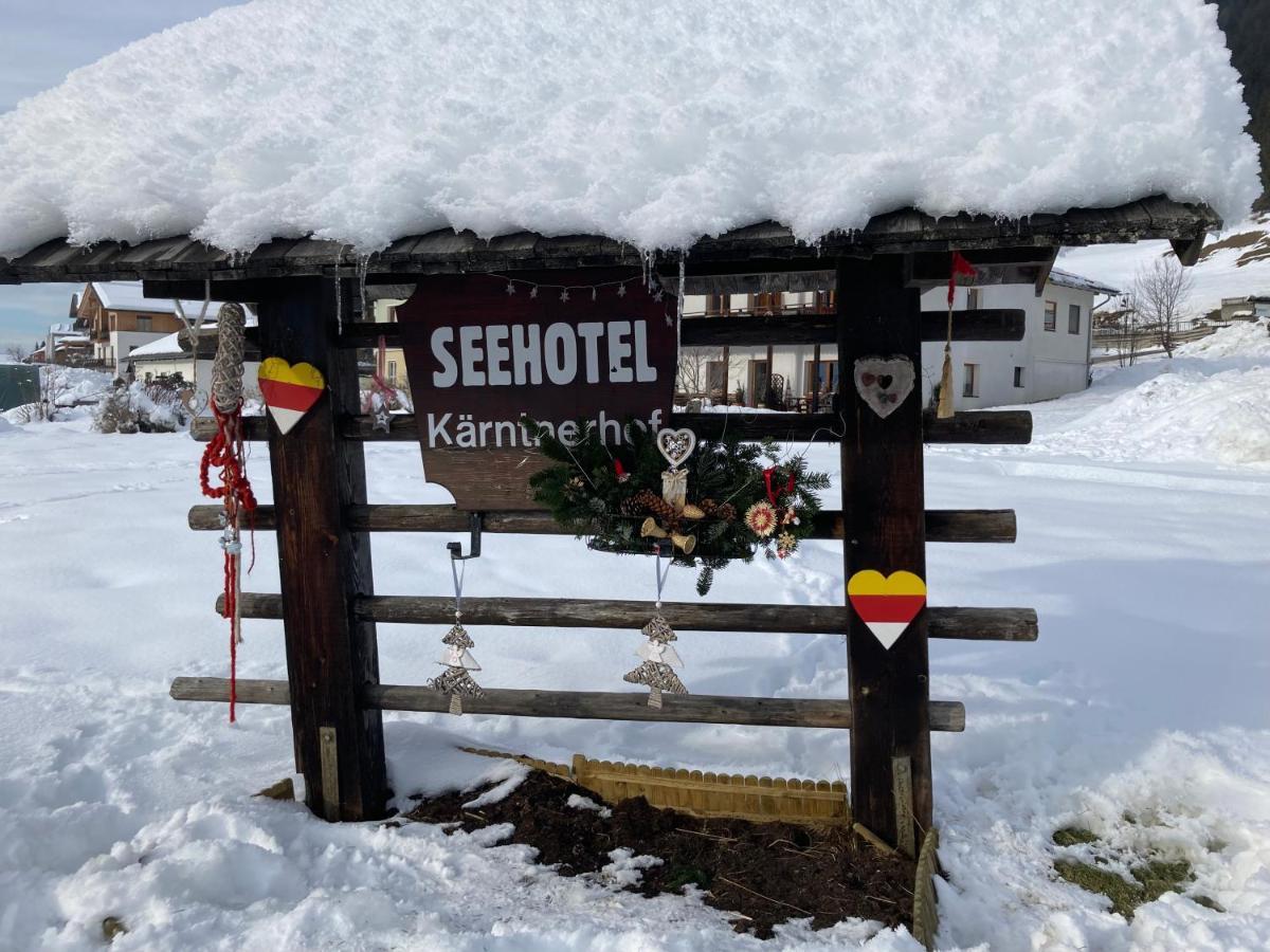 Seehotel & Seeapartments Kaerntnerhof- Direkt Am See! Weissensee Dış mekan fotoğraf