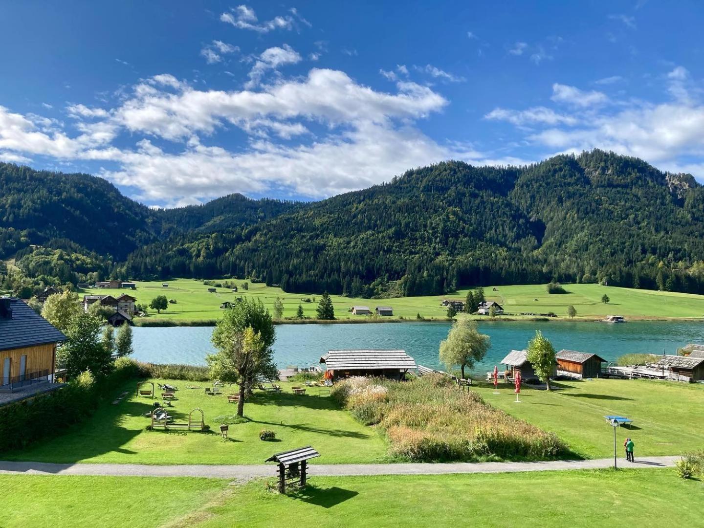 Seehotel & Seeapartments Kaerntnerhof- Direkt Am See! Weissensee Dış mekan fotoğraf